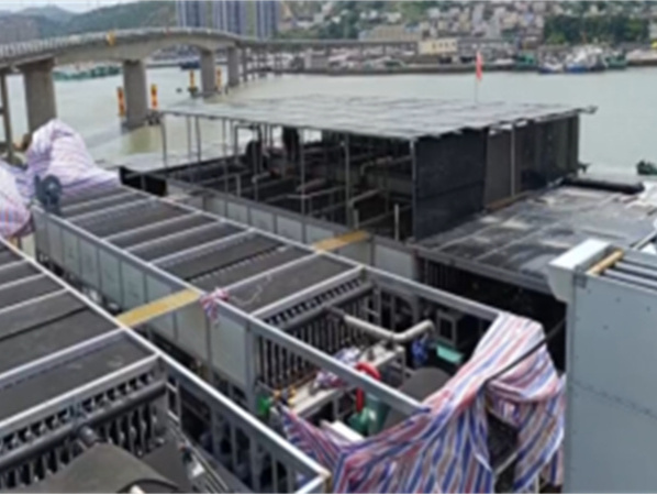 嵊泗9台42吨直冷制冰机1